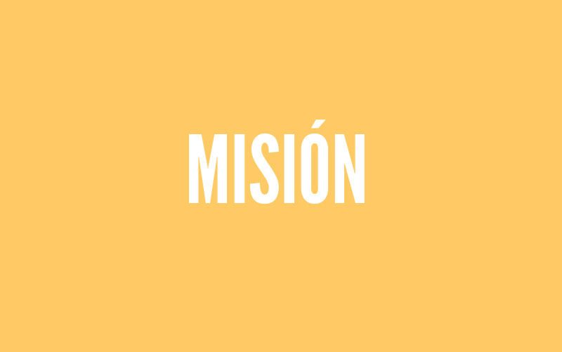 MISION MISIÓN