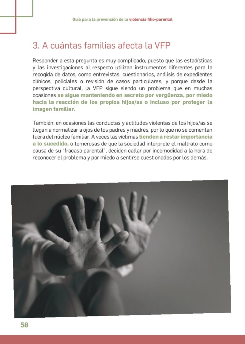 Guía para la Prevención de la Violencia Filio-Parental 2023 - ACCIÓN ...