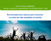 Recomendaciones básicas para fomentar un estilo de vida saludable en familia