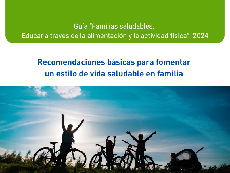 Recomendaciones básicas para fomentar un estilo de vida saludable en familia