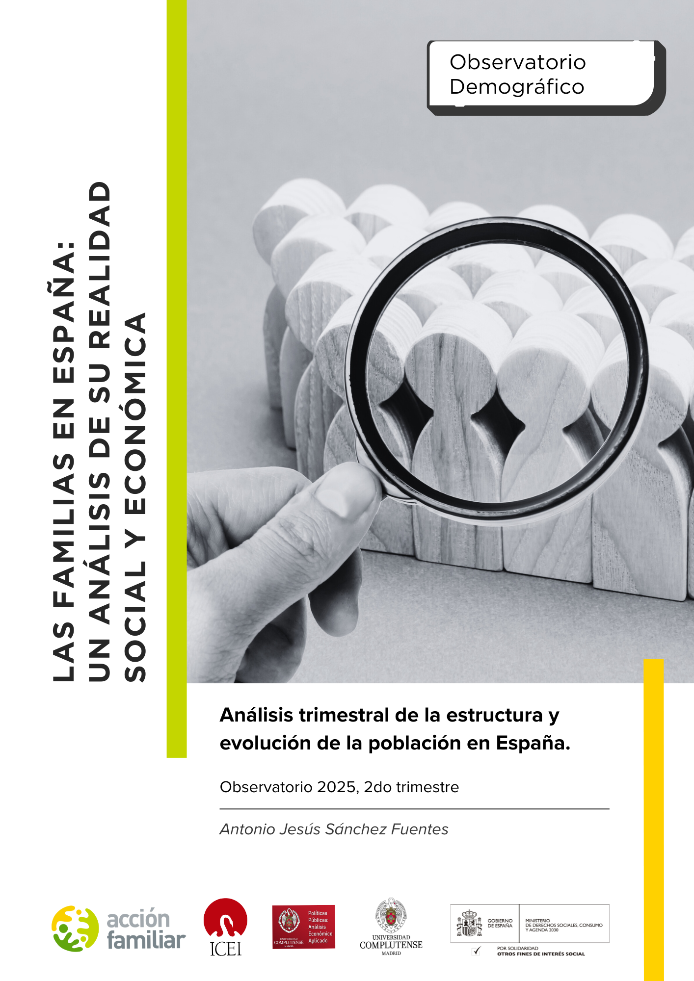 Análisis de la estructura y evolución de la población en España - 2º trimestre