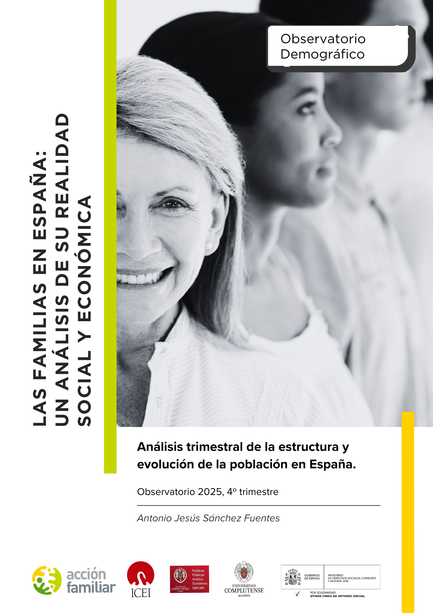 Análisis de la estructura y evolución de la población en España - 4º Trimestre 2025